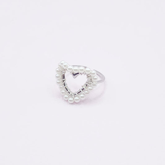 Bague Perla en Acier Inoxydable Doré ou Argenté