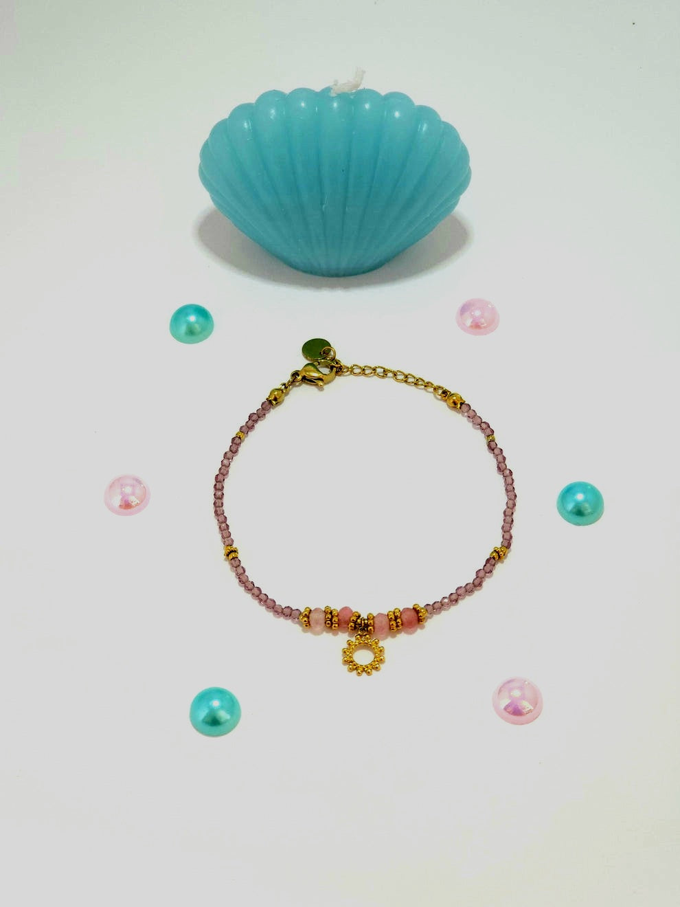 Bracelet Jana en acier inoxydable doré