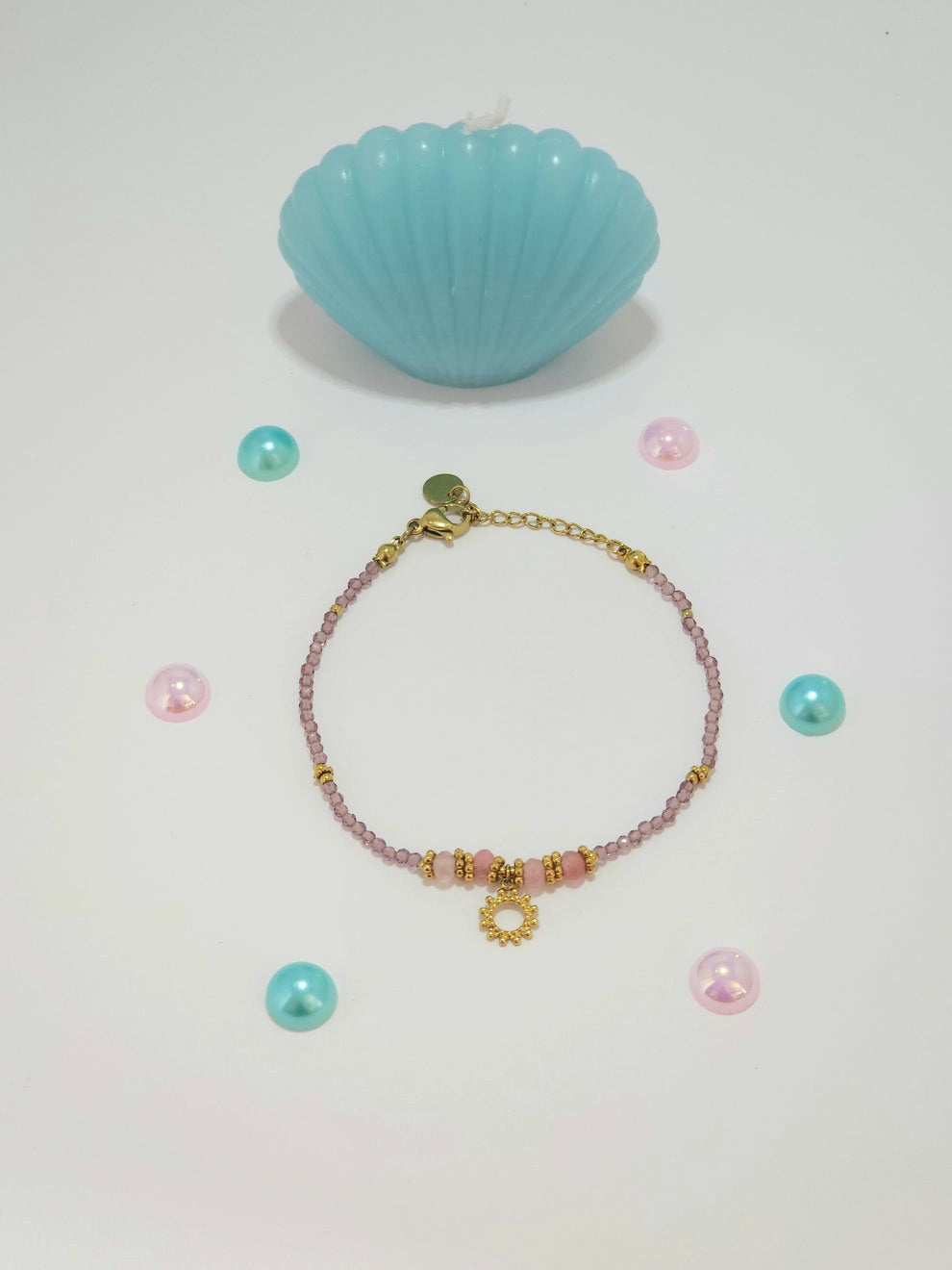 Bracelet Jana en acier inoxydable doré