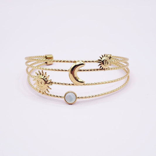 Bracelet jonc Laura