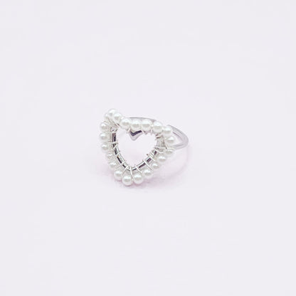 Bague Perla en Acier Inoxydable Doré ou Argenté