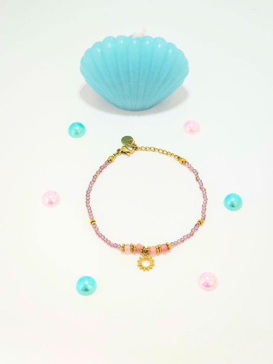 Bracelet Jana en acier inoxydable doré